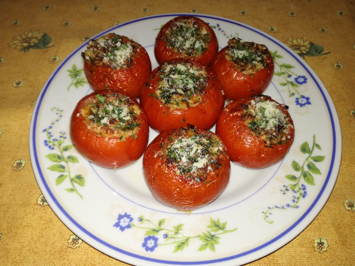 Pomodori Ripieni al Forno! 🍅🍅 😉😋